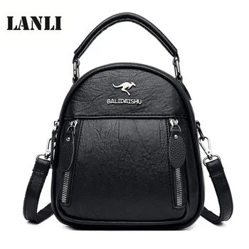 

Woman New Multifunction Simplicity All-match Trend Atmosphere Backpack Small designer backbags