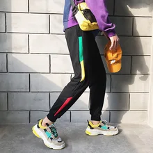 Мужские повседневные брюки карго в стиле хип-хоп, уличная Мужская одежда, мужские джоггеры, брюки, модные высокие спортивные штаны с эластичной резинкой на талии, шаровары