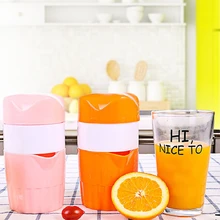 Портативная ручная соковыжималка для цитрусовых для апельсинового лимона, соковыжималка для фруктов, 300 мл апельсиновый сок, чашка для здоровых детей, соковыжималка для питья
