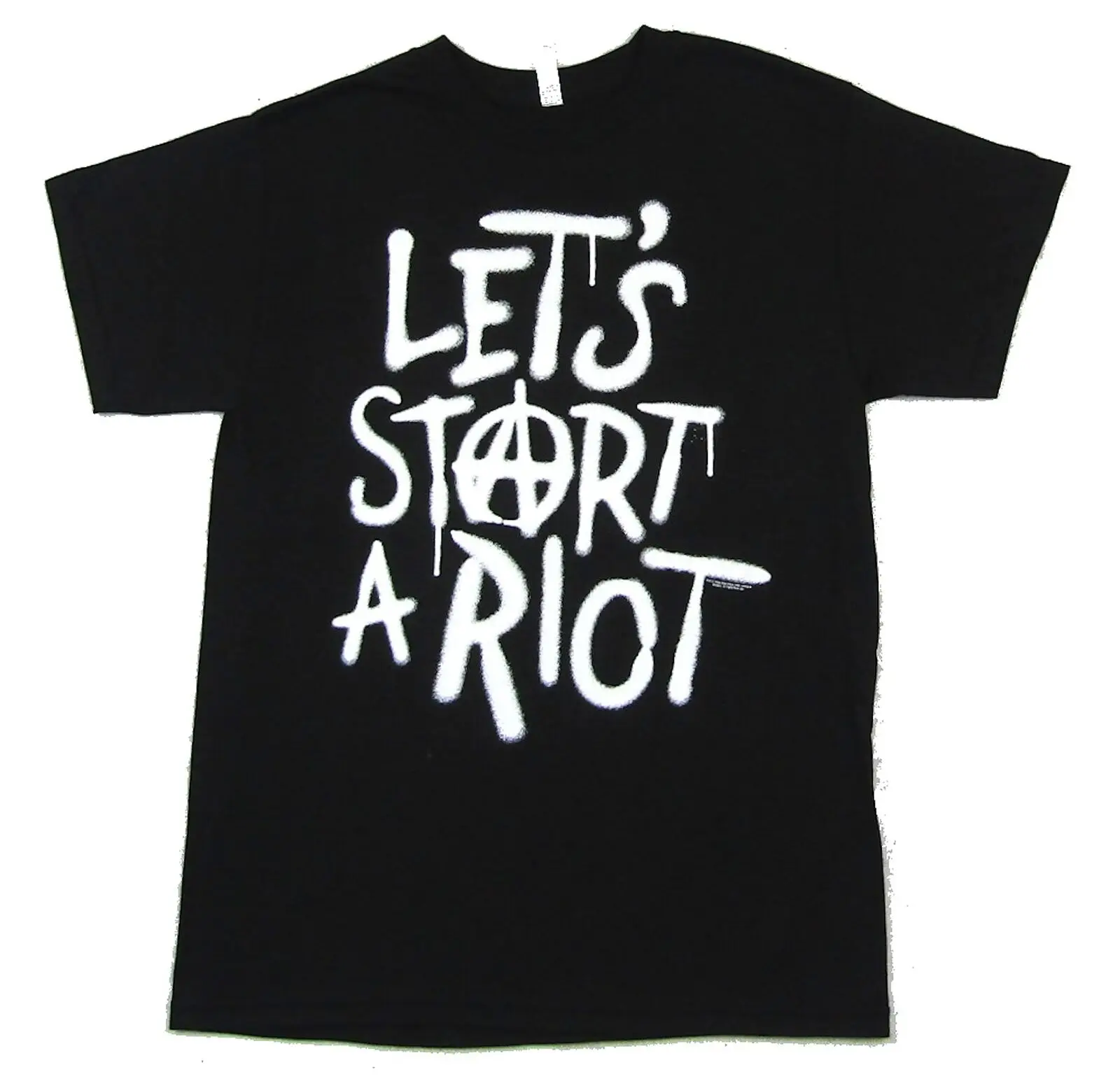 

Three Days Grace Spray Let's Start A Riot T Shirt New Official 3DG Merch