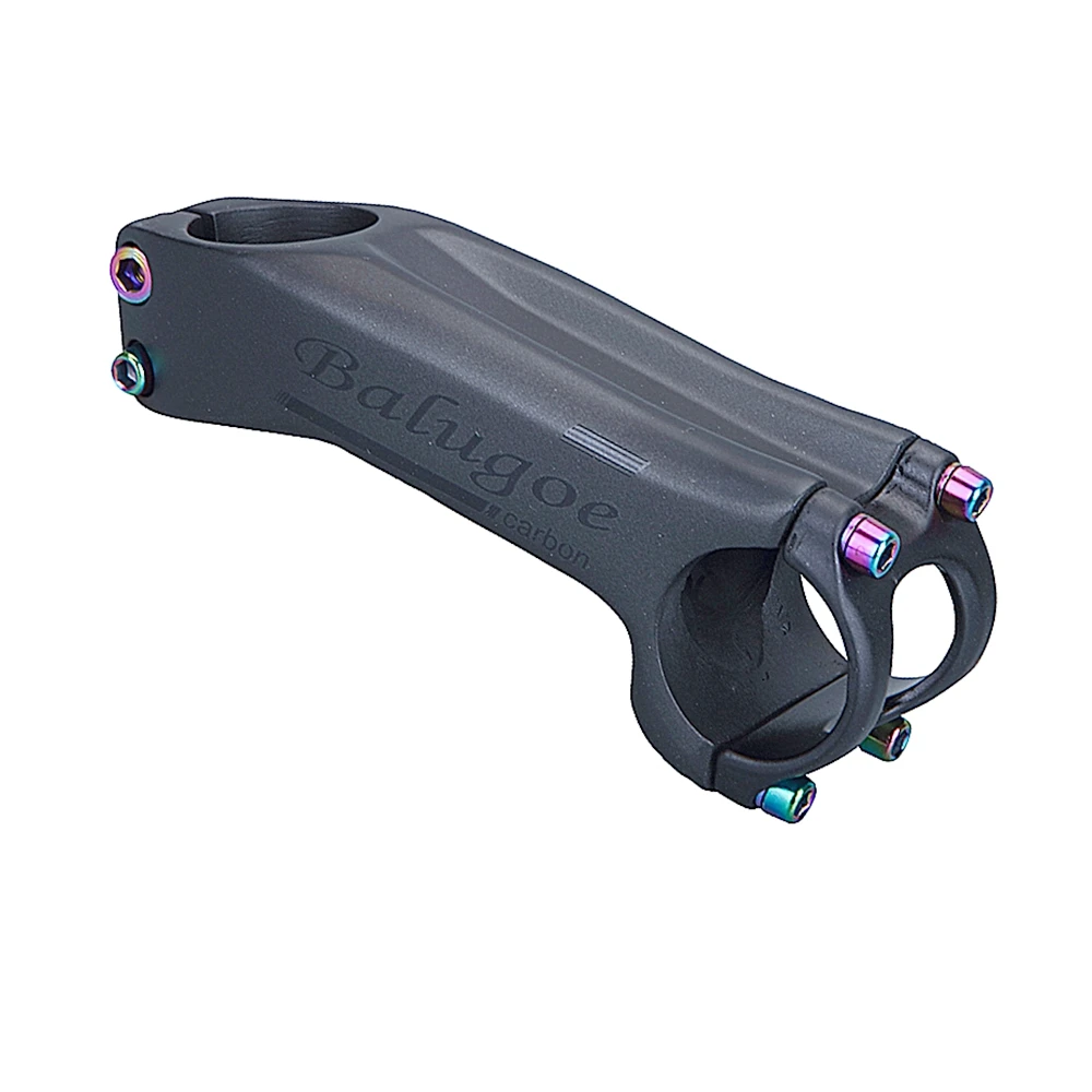BALUGOE T1000 Carbon MTB mother bike 6/17 grade 31.8MM Road Bike carbon stem positive and negative Cycling parts Bicycle Stem