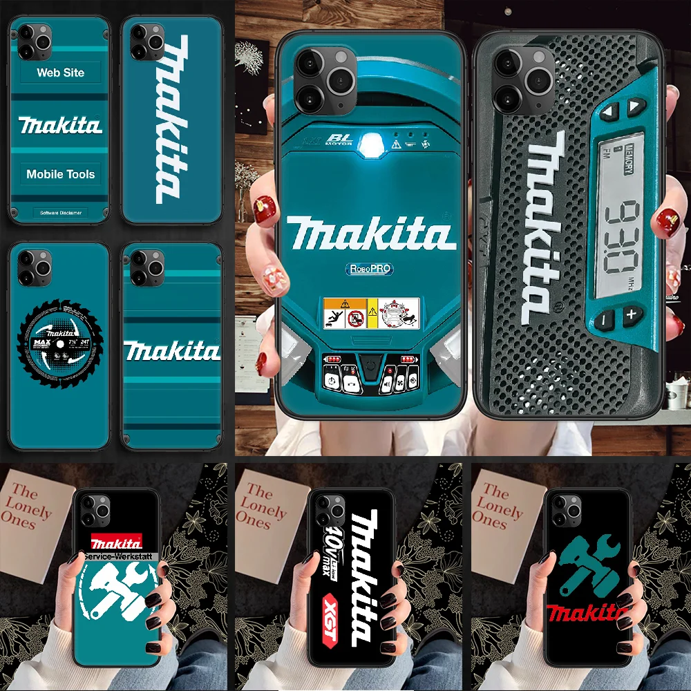 Ящик для инструментов Makitas чехол телефона корпус iphone 5 5s se 2 6 6s 7 8 12 mini plus X XS XR 11 PRO MAX