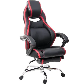 

Office Computer Swivel Massage Chair With Footrest Armrest Leather Lifting Adjustable Reclining Gaming 360°swivel move wheels