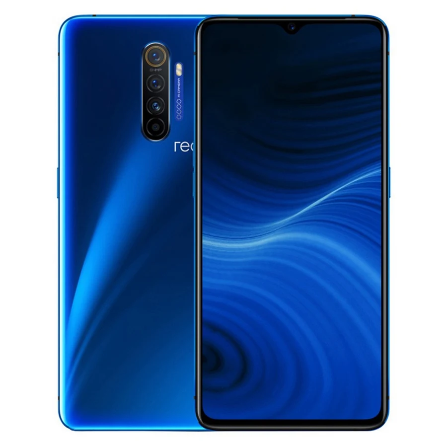 Realme X2 Pro мобильный телефон 6," 6/8 GB Оперативная память 64/128 ГБ Встроенная память Snapdragon 855+ Octa Core Android отпечатков пальцев с двумя сим-картами смарт-чехол для телефона