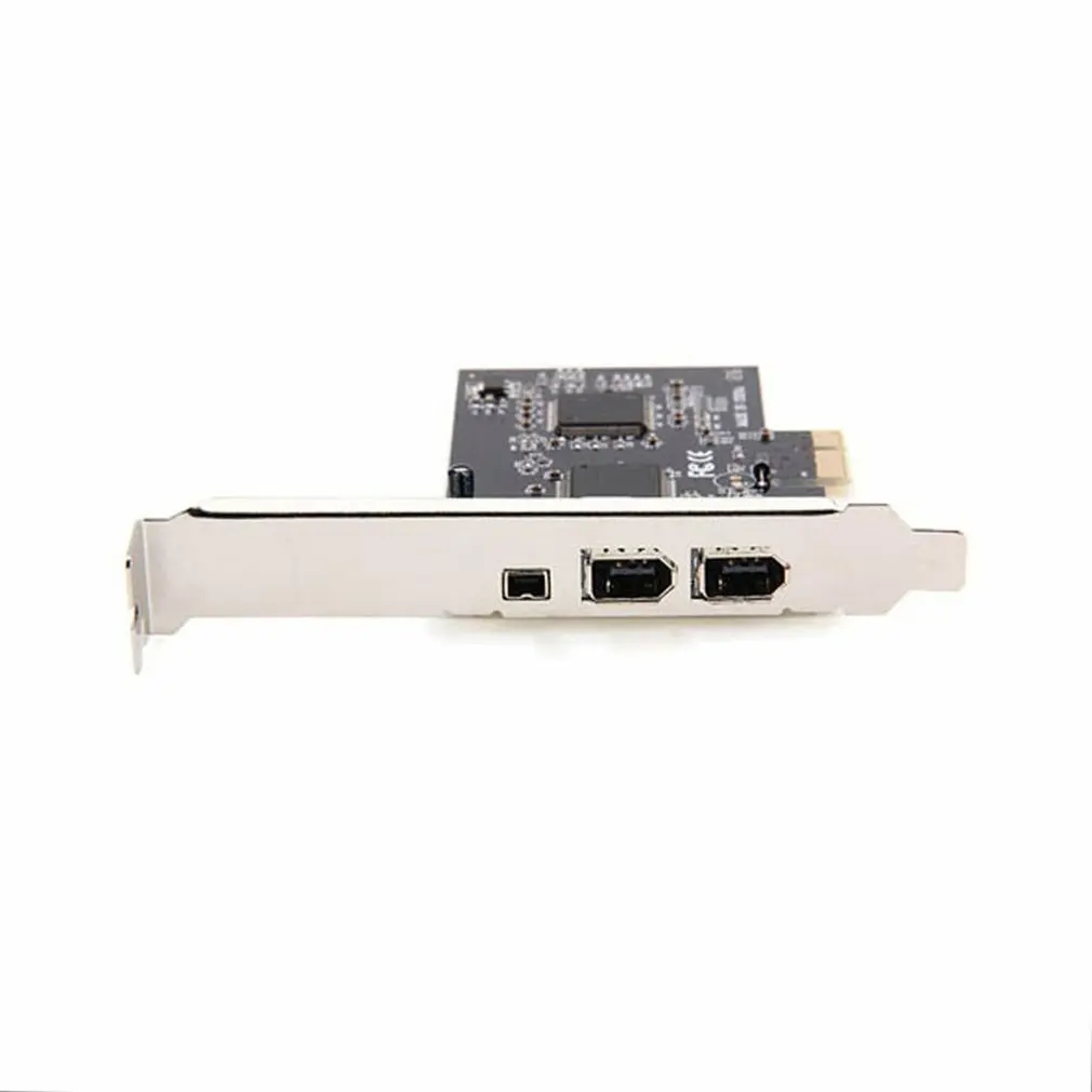 PCI Express PCI-E FireWire 1394a ieeee1394 внешний контроллер карты 3 порта для Windows XP/Vista/7 32/64 бит с кабель FireWire