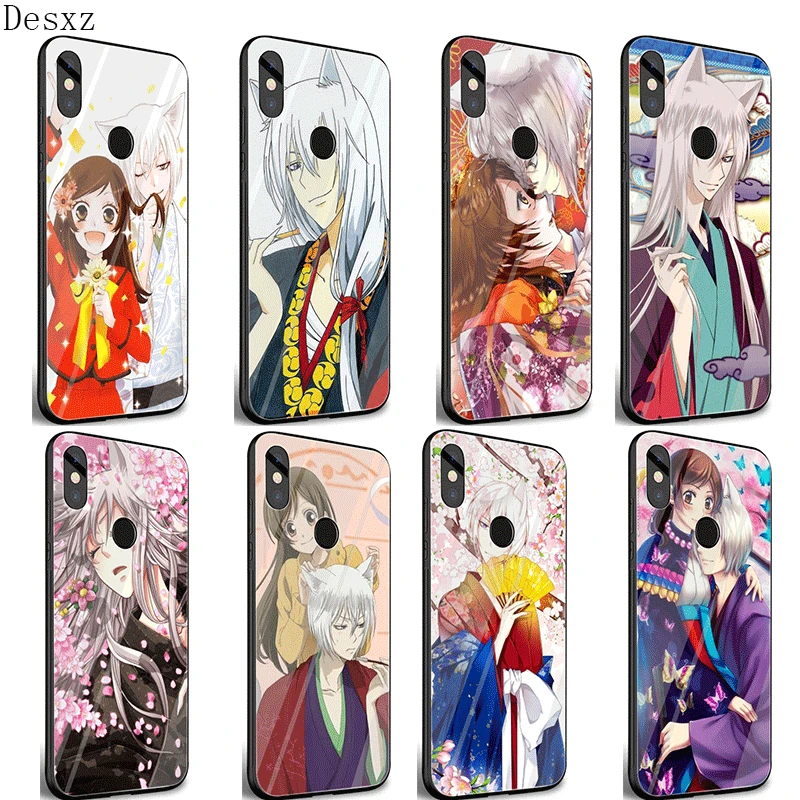 

Mobile Phone Case Glass TPU for Xiaomi Note7 5 6 Pro Poco F1 A1 A2 4X 5X 6X 9 Cover Kamisama Love