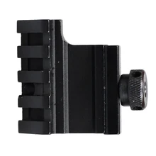 Рельс Смещение 45 градусов Охотничий Тактический алюминиевый прицел RTS страйкбол рельсовый прицел Прицелы рельсы смещение боковые крепления Охотничьи аксессуары