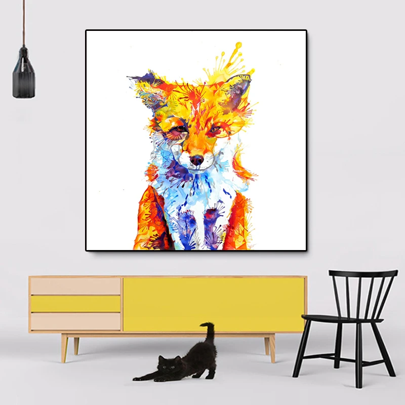 Lienzo Pintura Impresiones Estilo Nordico Pared Arte Cartel