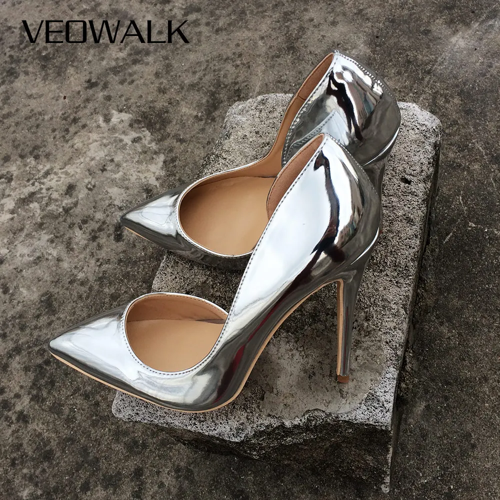 Buy Silver Heeled Shoes for Women by Everqupid Online | Ajio.com