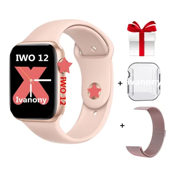 

Bluetooth SmartWatch IWO12 44mm IWO 12 Pro Heart Rate ECG Smart Watch Sport IP68 Waterproof Watch 5 W55 Clock for iPhone Android