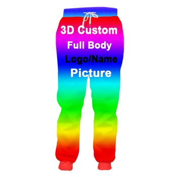 

UJWI 3D Print Design Casual Joggers Men/Ms Clothing Sport Long Sweatpants Singlet Skull DIY Customize Dropshipping Plus Size