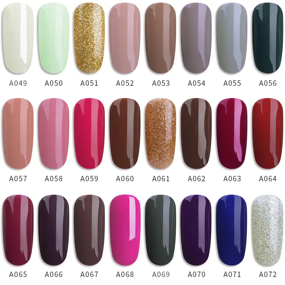 RS NAIL УФ гель лак для ногтей LED Наклейки New 96 Color s набор лака цветной Французский