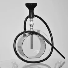 Новая круглая акриловая кальян набор водная трубка-кальян с силиконовой чашей Sheesha шланг металлические щипцы кальян наргиле Cachimba аксессуары