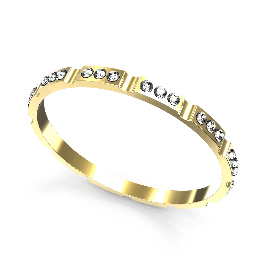 Floya полный Циркон внутренний заполненный кольца для женщин алюминий нержавеющая сталь База аксессуары черное Сменное кольцо Bague Acier - Цвет основного камня: Interchangeabe