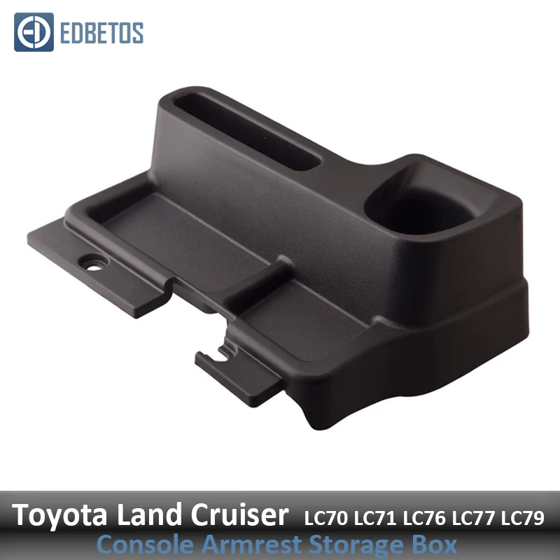 Передняя центральная консоль коробка для хранения лоток для Toyota Land Cruiser LC70 LC71 LC76 LC77 LC79 VDJ76 VDJ78 VDJ79 аксессуары подстаканник