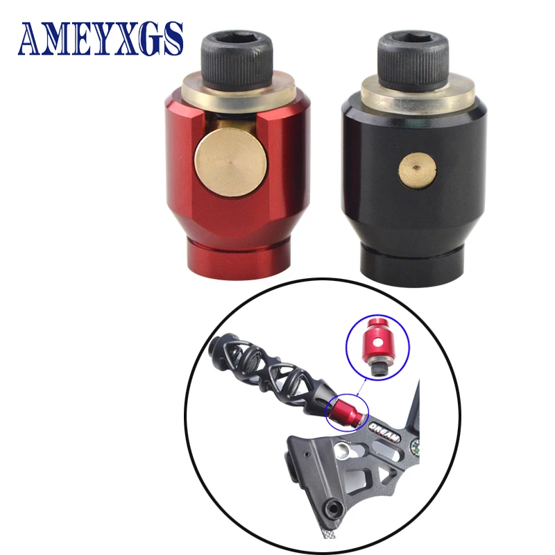 

1Pc Archery Quick Disconnect Stabilizer Mounting Bracket Quick Detach Removabl Black Red Adapter Hunting Shooting Accessories