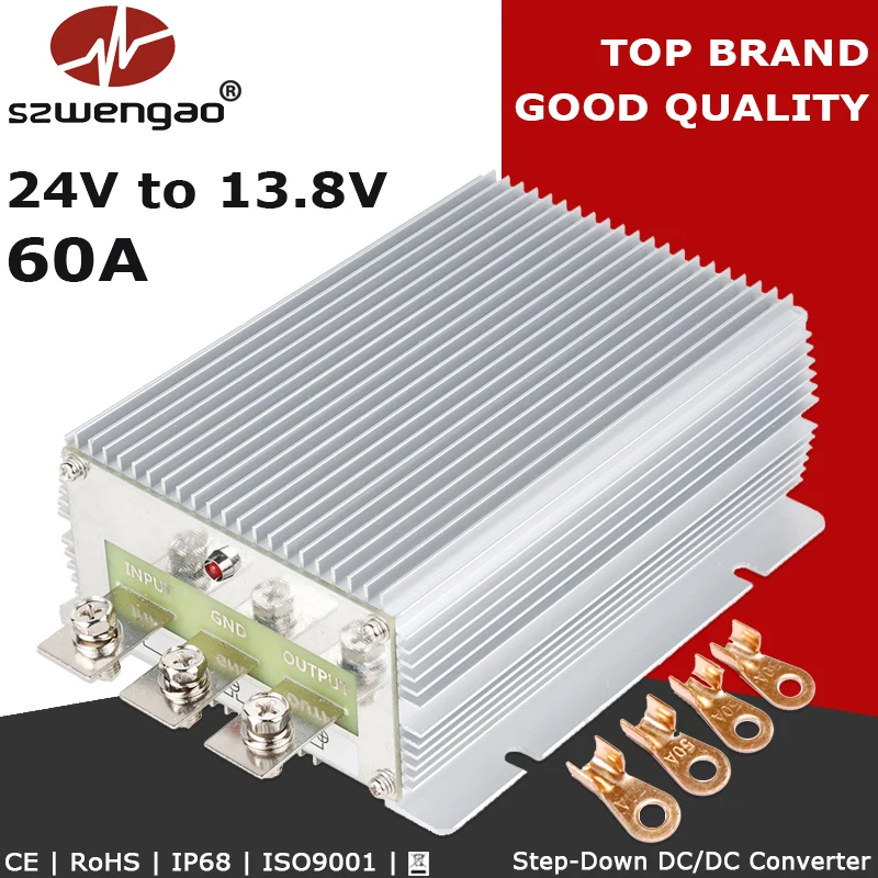 Dc Voltage Regulator 24v To 13.8v 50a 60a Dcdc Stepdown Power