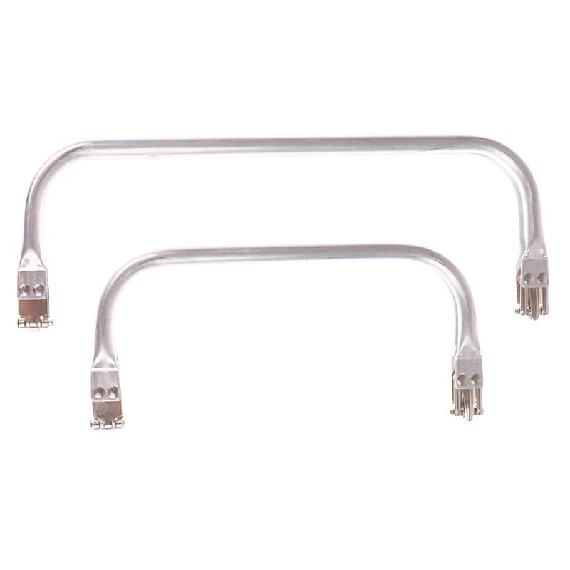 Metalen portemonnee frame, 2 stuks kus gesp slot, tas clutch