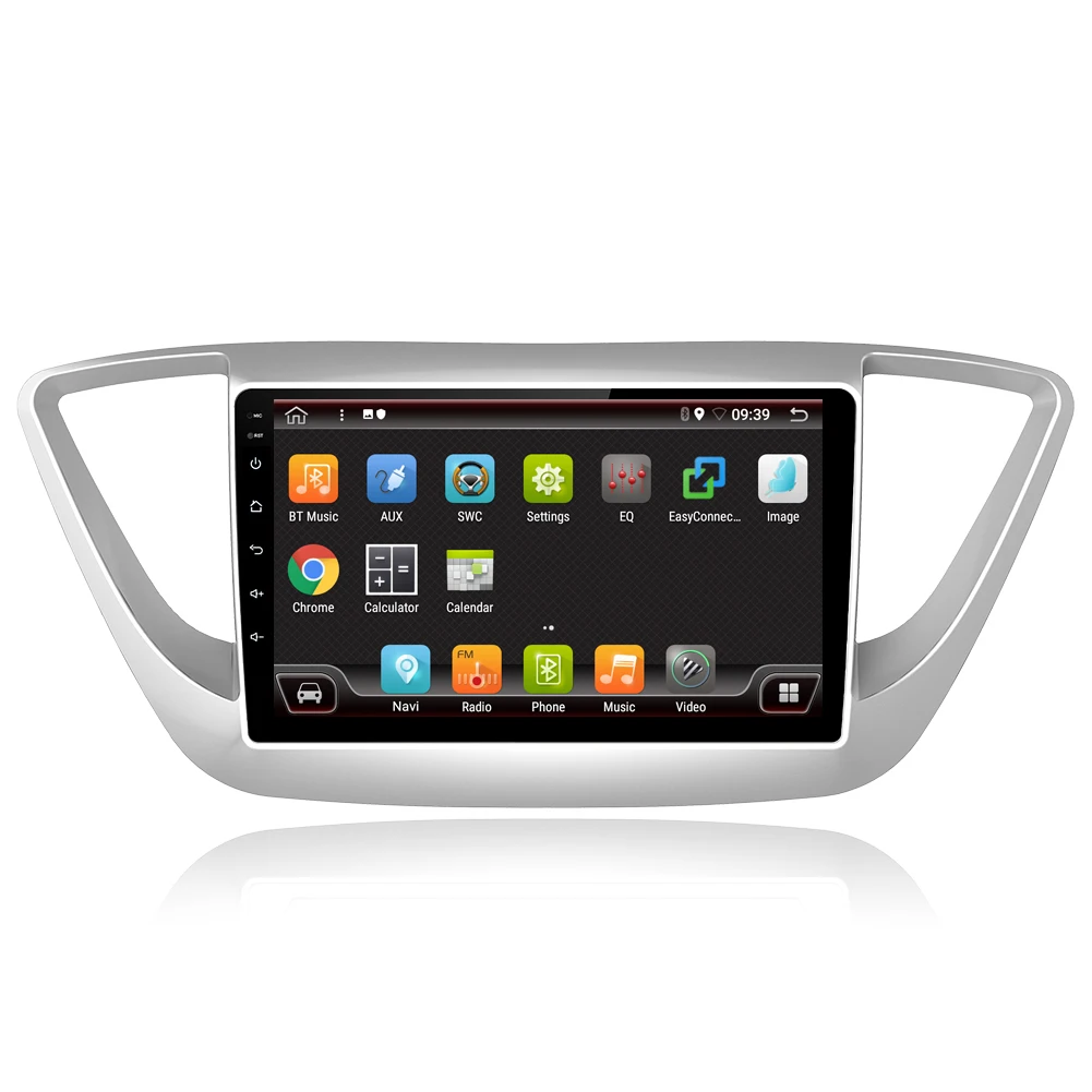 9 &quotRAM 2G ROM 32G Android 8 1 автомобильный DVD GPS плеер для Hyundai Verna Solaris Радио стерео головное
