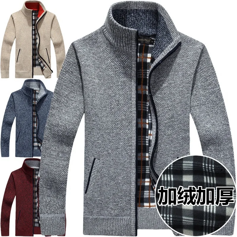 Men's Casual Sweater Coats Winter Fashion Men's Cardigan Sweater Men Long Sleeve Knit Outwear Coat Sweater Male M-3XL Men's Casual Sweater Coats Winter Fashion Men's Cardigan Sweater Men Long Sleeve Knit Outwear Coat Sweater Male M-3XL