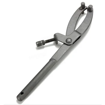 

Metal Flywheel Wrench Silver Motorcycle Repair Maintenance Cycling Tool