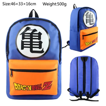 

DRAGON BALL Backpack Sun Wukong Canvas Backpack Casual Bag Schoolbag Fashion Computer Bag