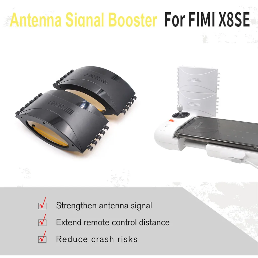 Усилительная подстанция сигнала Усилитель диапазона антенны для Fimi X8 Se Rc Drone аксессуары Специальный усилитель стабилизации сигнала игрушка