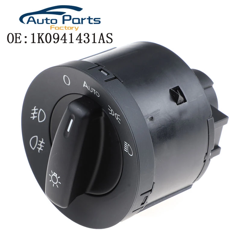 Fog Headlight Switch For VW GOLF CADDY JETTA PASSAT B6 CC Rabbit TOURAN