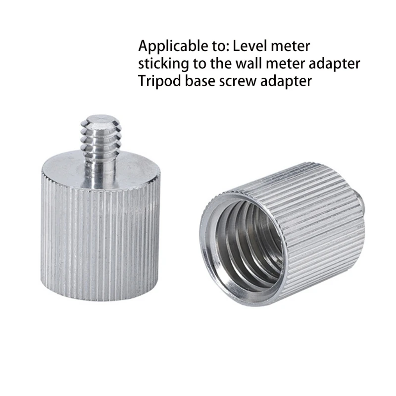 Adapter 5/8 to 1/4 Female to Male Screw For Level-meter Tripod Thread Adapter