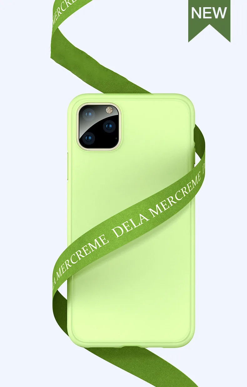 Жидкий силиконовый чехол для Iphone 11 Pro MAX противоударный мягкий тонкий чехол для Iphone11 Pro Роскошный чехол из ТПУ