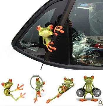Большой размер фигурка лягушки Gecko наклейки на бампер неметаллические наклейки для приёма бумажные забавные наклейки на бампер лягушка 20 грамм