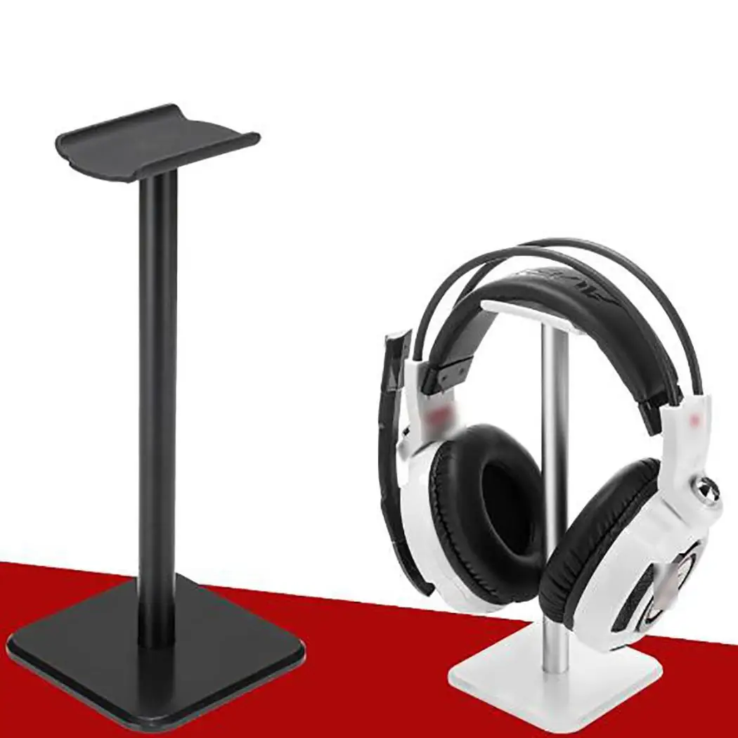 Durable Steady Detachable Desktop Headphone Support White/Black Stand Home, Office