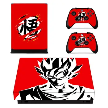 

Dragon Ball Super Full Cover Skin Console & Controller Decal Stickers for Xbox One X Skin Stickers Vinyl