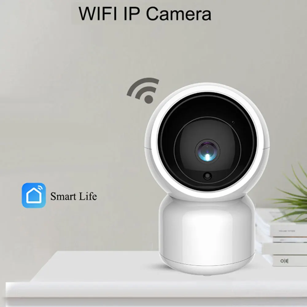 

1080P HD WiFi IP Camera with Pan-Tilt Zoom Two Way Audio Baby Care Amazon Alexa Google Home Voice Video Control