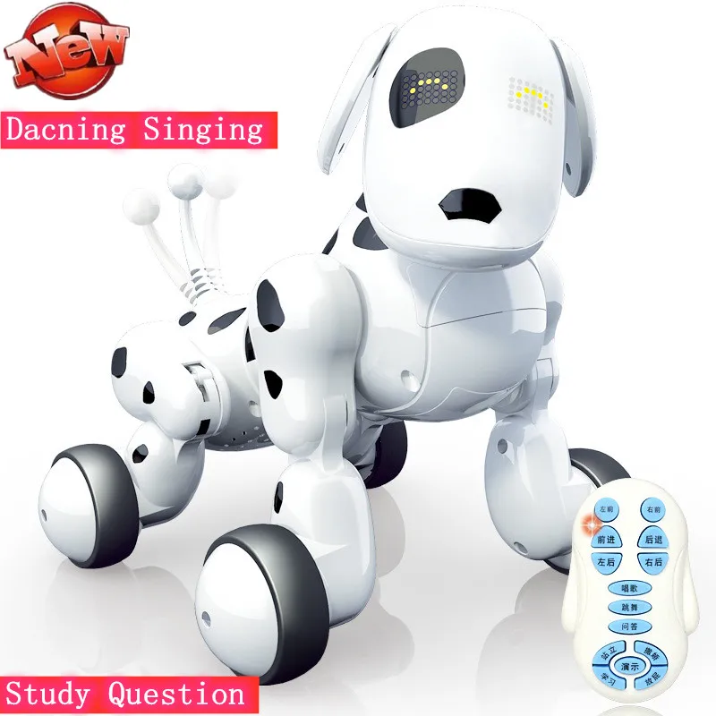 

kid Best friend RC Robot Dog Can Speaking Singing Dancing Walking Playing with kid smart rc pet dog toy model kid best gift toys