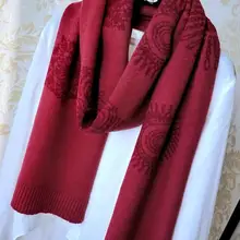 Spanish Winter Printed Soft Long Thick Scarf