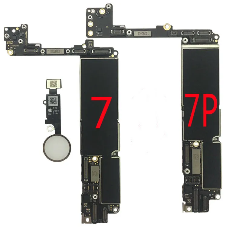 Оригинальная разблокированная материнская плата для iphone 7 32 Гб с сенсорным ID и бесплатный iCloud, 32 ГБ для iphone 7 32 ГБ+ инструмент+ подарок