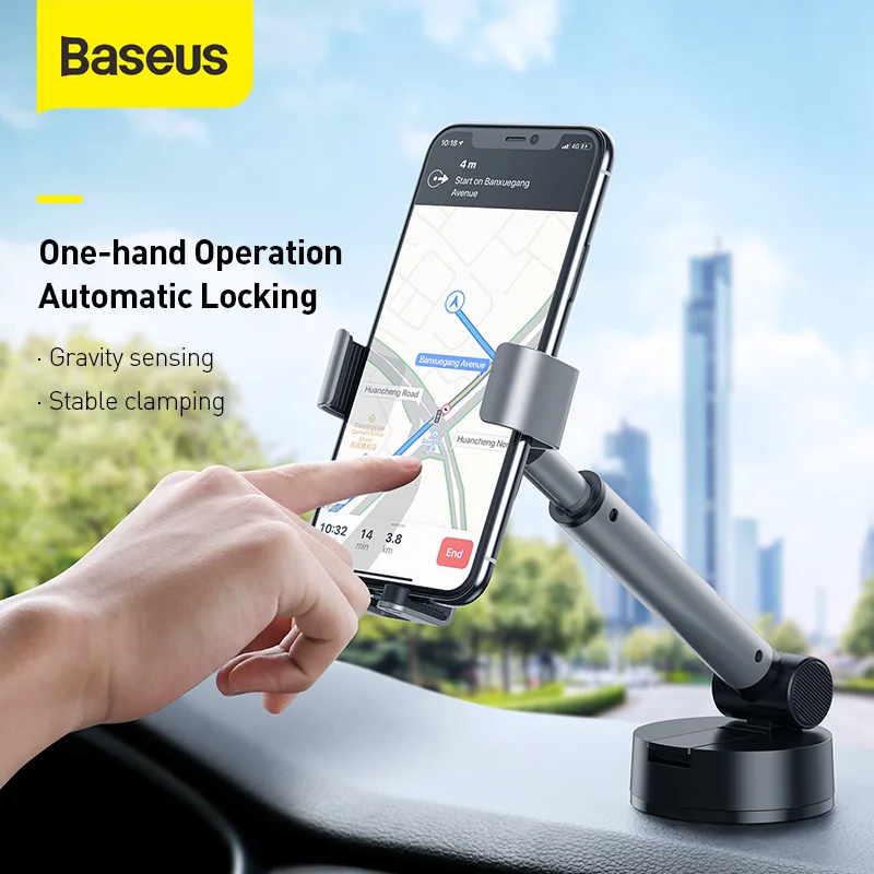 Baseus Magnetic Car Phone Holder Stand Foldable Telephone Support Mount for  Iphone 12 13 14 15 Center Control Screen Dashboard - AliExpress
