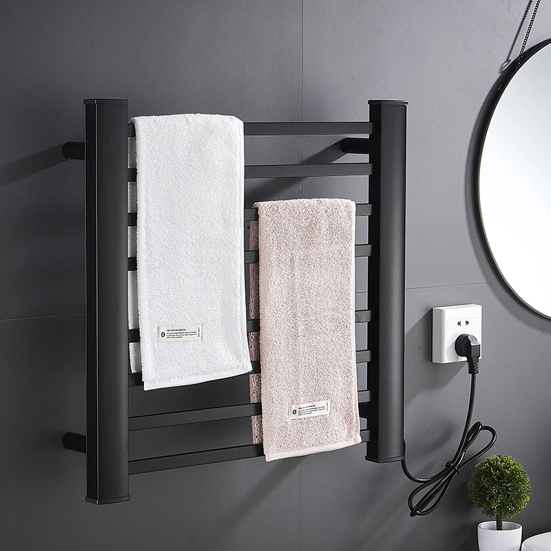 

Electric Towel Rack Household Electric Heating Towel Rack Bath Towel Rack Toilet Can Avoid Punching Kitchen Rag Drying Rack