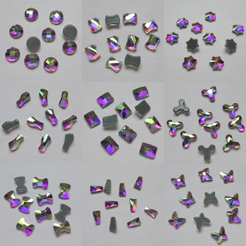 

Special Shape Crystal AB Hotfix Rhinestones Glass Strass Hot fix Iron On Flatback Crystals Stones For Fabric Garment Decoration
