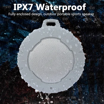 

Powerful IPX7 Waterproof Outdoor Portable Bluetooth Speaker Wireles Bicycle Mini Column Music Center Boombox Subwoofer Handsfree