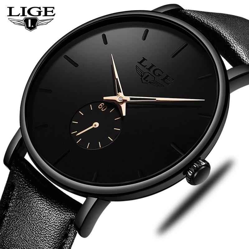 lige watch black
