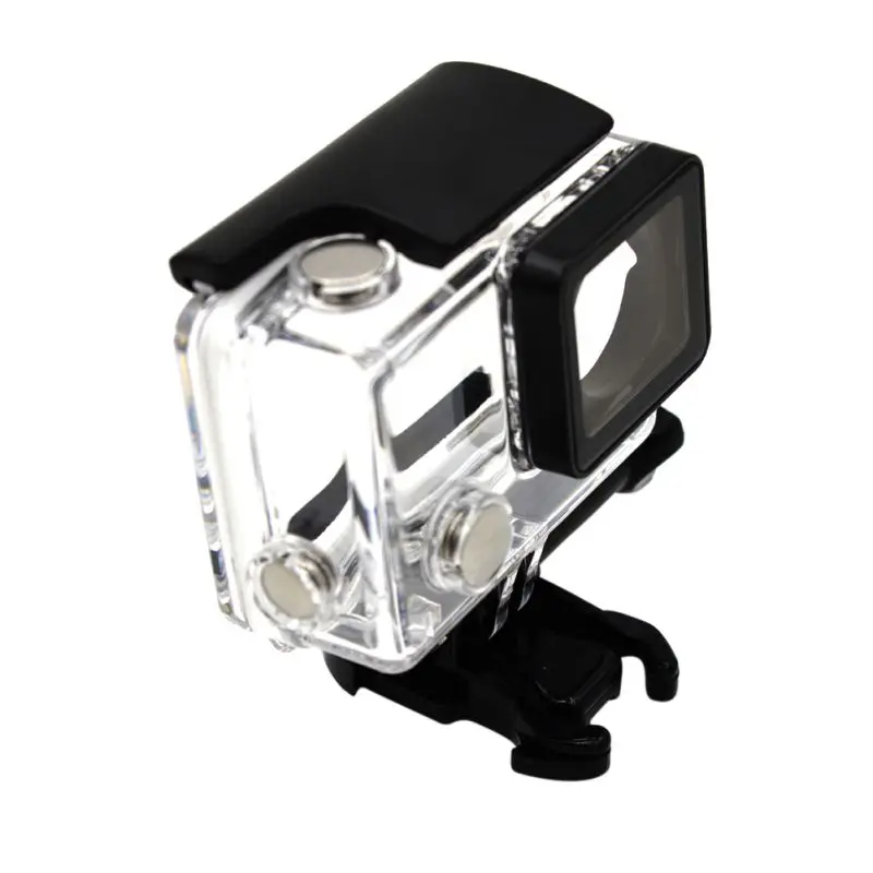 Для водонепроницаемого корпуса с боковым отверстием для gopro4/go pro 3+/3 для камеры gopro hero3/3+/4 hd