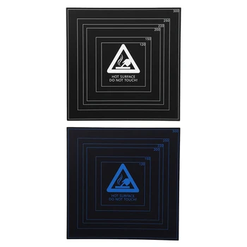 

Protect Printing Platform Sticker 310x310x0.5Mm Heated Bed Film Tape 3D Printers Parts Accessories(Blue)