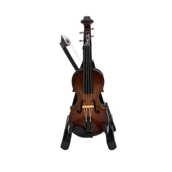 

7cm RC Car Accessories Decor Mini Wooden Violin for 1/10 RC Crawler Axial SCX10 TAMIYA C01 4WD D90 TF2 TRX-4 Truck Car