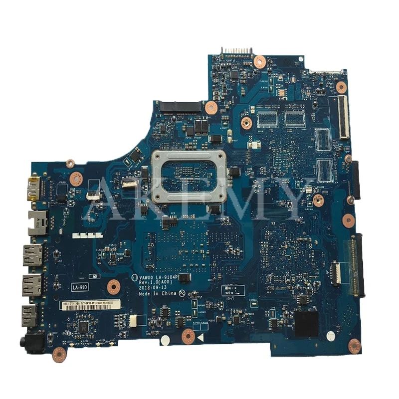 VAW11 LA-9102P REV: 17 de 1,0 для Dell Inspiron 3721 5721 материнская плата для ноутбука CN-0N9G7X 0N9G7X I7-3537U материнская плата для процессора originais