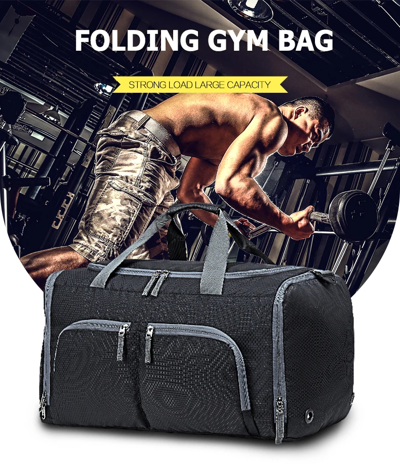 Складная Легкая спортивная сумка многофункциональные мужские спортивные сумки фитнес-сумки ручная дорожная сумка для хранения сумка для обуви Yoga Umitvaz