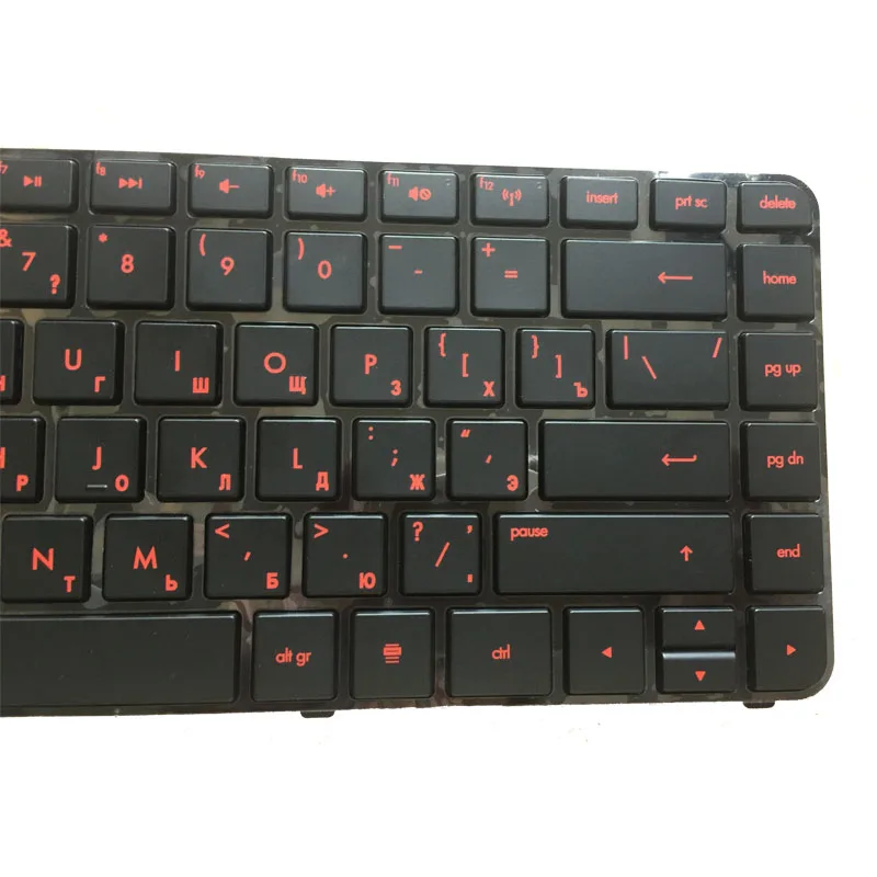 Новинка на русском языке для HP Pavilion DM4 3000 3100 DM4T DV4 3200 черная клавиатура с рамкой и