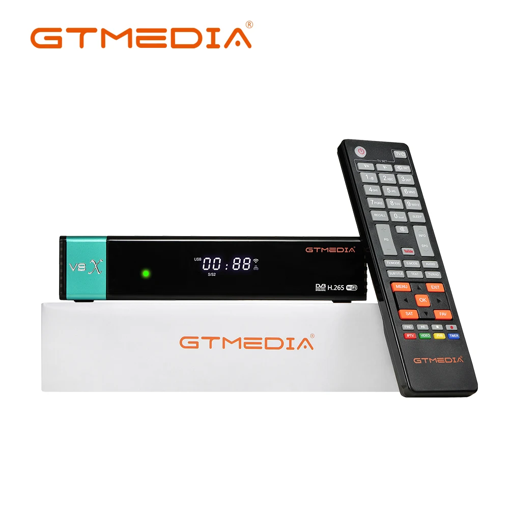 1080P DVB S2 GTmedia V8X декодер v8 honor h.265 обновленный Freesat V8 Super приемник GTMedia Nova V9 без