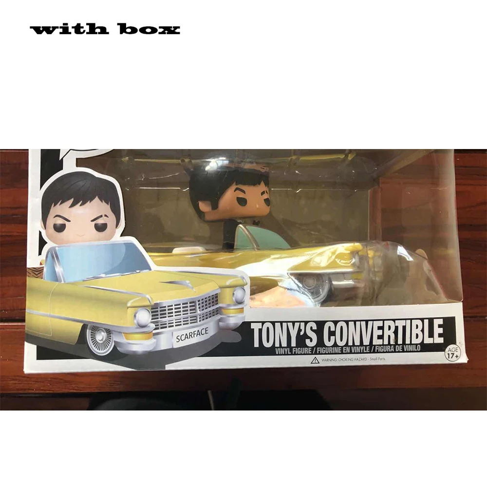 

SCARFACE TONY'S CONVERTIBLE 03 withbox POP Vinyl Action Figures Collection Model toys